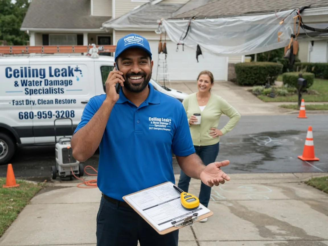 Ceiling Leak Cleanup Miller, NE FAQs